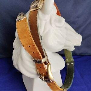 Brighton Women's Multicolor Leather Belt